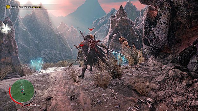 Odskakuj na bok gdy tylko dany łowca rzuci włócznią - 4 - An Interested Party (Zainteresowana strona) | Środziemie Cień Mordoru - Śródziemie: Cień Mordoru - poradnik do gry