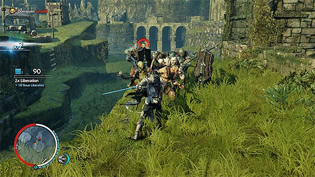 Możesz atakować wyłącznie Grublika lub wszystkie orki - 16 - The Power of the Wraith (Moc Wraith) | Główne misje Środziemie Cień Mordoru - Śródziemie: Cień Mordoru - poradnik do gry