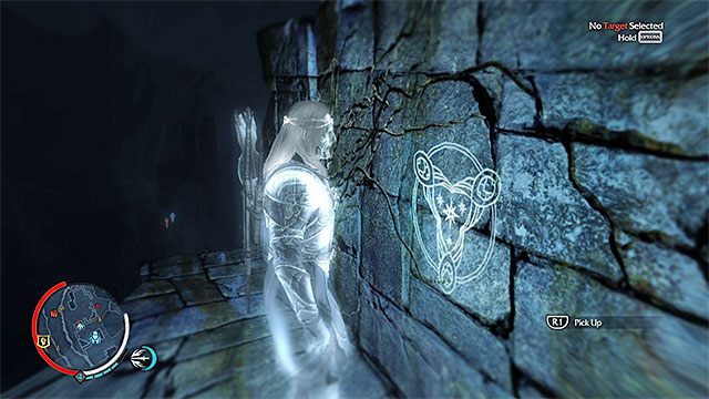 Znaki możesz odnajdywać dopiero po załączeniu trybu Wraith - Sekrety - Znaki Ithildin w Środziemie Cień Mordoru - Śródziemie: Cień Mordoru - poradnik do gry