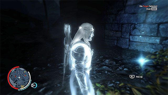 Artefakty odnajduj z pomocą trybu Wraith, w którym są one doskonale widoczne - Sekrety - Artefakty w Środziemie Cień Mordoru - Śródziemie: Cień Mordoru - poradnik do gry