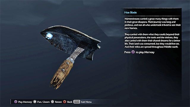 Artefakt ten leży na ziemi w krzakach, niedaleko dużej drewnianej konstrukcji - Lista artefaktów - Udun | Sekrety - Artefakty w Środziemie Cień Mordoru - Śródziemie: Cień Mordoru - poradnik do gry