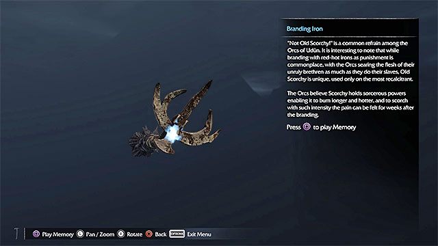 Artefakt ten znajduje się w jednej z klatek w twierdzy - Lista artefaktów - Udun | Sekrety - Artefakty w Środziemie Cień Mordoru - Śródziemie: Cień Mordoru - poradnik do gry