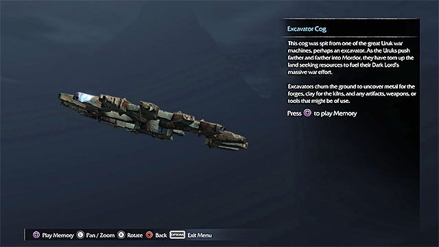 Artefakt ten znajduje się na jednej z wyższych skalnych półek - Lista artefaktów - Udun | Sekrety - Artefakty w Środziemie Cień Mordoru - Śródziemie: Cień Mordoru - poradnik do gry