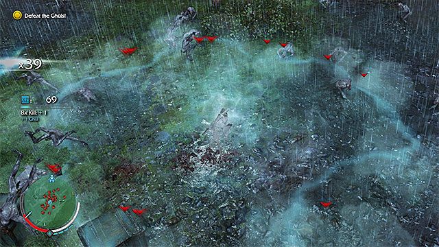 Rozbłysk Wraith jest bardzo skutecznym atakiem - 6 - Shattered Memories (Zniszczone wspomnienia) | Główne misje - Śródziemie: Cień Mordoru - poradnik do gry