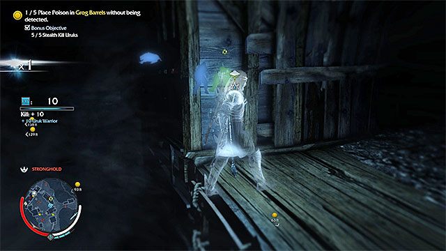 Musisz oddalić się od każdej beczki od razu po zatruciu grogu - 7 - The Outcasts (Wygnańcy) | Główne misje Środziemie Cień Mordoru - Śródziemie: Cień Mordoru - poradnik do gry