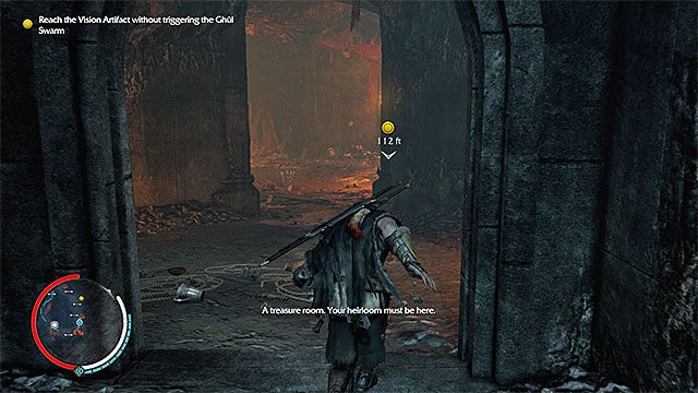 Wejście do skarbca - 12 - The Messenger (Posłaniec) | Główne misje Środziemie Cień Mordoru - Śródziemie: Cień Mordoru - poradnik do gry