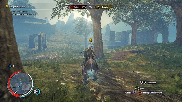 Doścignij uciekającego orka - 14 - Big Game (Duża zwierzyna) | Główne misje Środziemie Cień Mordoru - Śródziemie: Cień Mordoru - poradnik do gry