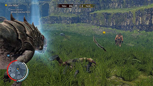 Musisz ocalić rannego Torvina - 14 - Big Game (Duża zwierzyna) | Główne misje Środziemie Cień Mordoru - Śródziemie: Cień Mordoru - poradnik do gry