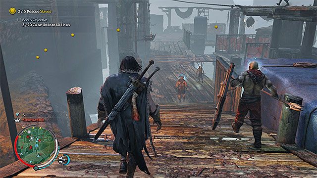 Używaj piętnowania na elitarnych orkach, dzięki czemu nowi sojusznicy zbyt szybko nie zginą - Weapons of War (Narzędzia wojny) | Misje ratowania ludzi - Śródziemie: Cień Mordoru - poradnik do gry