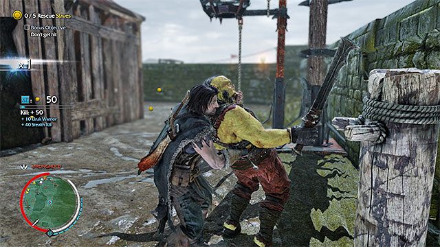 Całkowicie unikaj walk lub po cichu eliminuj kolejne orki - Nowhere to Hide (Bez schronienia) | Misje ratowania ludzi - Śródziemie: Cień Mordoru - poradnik do gry