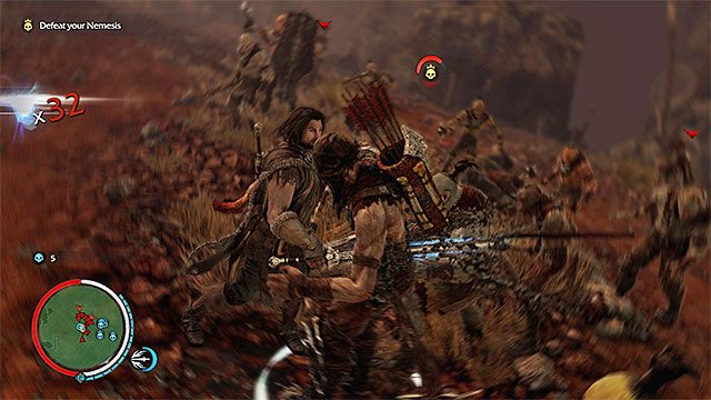 Atakuj nemezysa starając się wykorzystywać jego słabości. - 20a - Lord of Mordor (Władca Mordoru) | Główne misje Środziemie Cień Mordoru - Śródziemie: Cień Mordoru - poradnik do gry