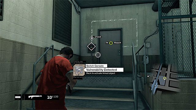 Drzwi prowadzące do miejsca, w którym ukrywa się Raul - Misja 9 (Dressed in Peels) | Główne misje - Akt I | Solucja Watch Dogs - Watch Dogs 1 - poradnik do gry