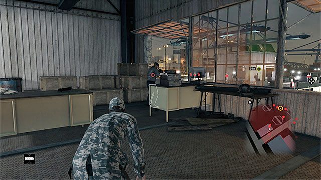 Snajper obserwujący budynek z routerem - Odblokowanie misji 2 | Główne misje - Akt II | Solucja Watch Dogs - Watch Dogs 1 - poradnik do gry