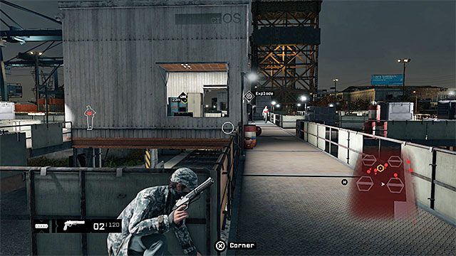 Przedostań się na dół i zbliż się od zachodniej strony do budynku z routerem - Odblokowanie misji 2 | Główne misje - Akt II | Solucja Watch Dogs - Watch Dogs 1 - poradnik do gry