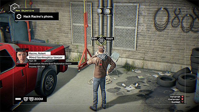 Racine przebywa w garażu - Misja 2 (Breakable Things) | Główne misje - Akt II | Solucja Watch Dogs - Watch Dogs 1 - poradnik do gry
