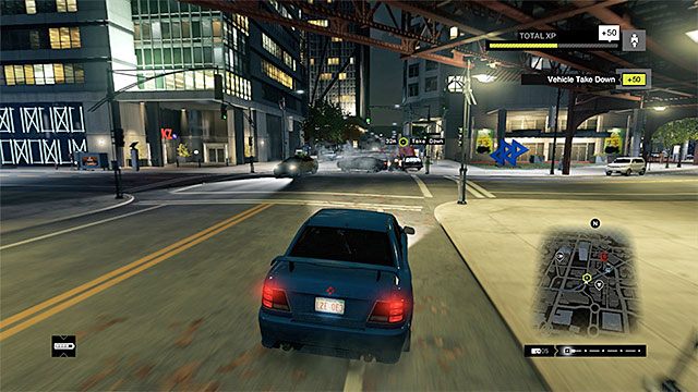 Polegaj na hakowaniu żeby zniszczyć ścigane auto - Misja 4 (The Defalt Condition) | Główne misje - Akt IV | Solucja Watch Dogs - Watch Dogs 1 - poradnik do gry