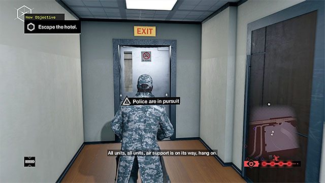 Drzwi klatki schodowej - Misja 7 (No Turning Back #1) | Główne misje - Akt IV | Solucja Watch Dogs - Watch Dogs 1 - poradnik do gry