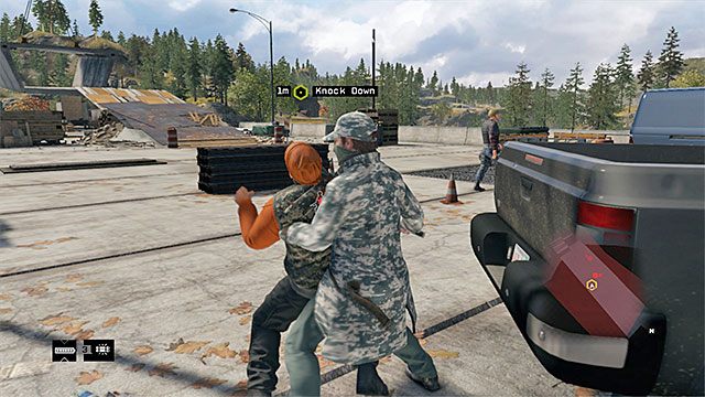 Wykonaj atak wręcz - Omówienie typowej infiltracji kryjówki gangu | Kryjówki gangów Watch Dogs - Watch Dogs 1 - poradnik do gry