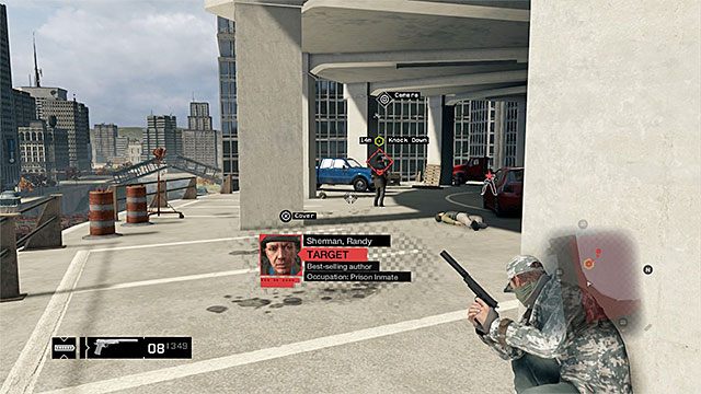 Postaraj się zajść od tyłu cel misji - Kryjówki - Mad Mile | Kryjówki gangów Watch Dogs - Watch Dogs 1 - poradnik do gry