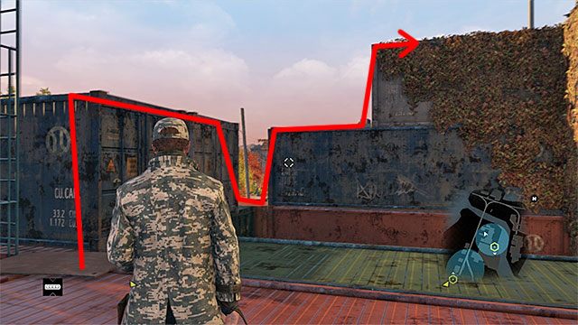 Wyjdź z kontenera i obróć się w lewo - Misja 5 (A Blank Spot There-ish) | Główne misje - Akt II | Solucja Watch Dogs - Watch Dogs 1 - poradnik do gry