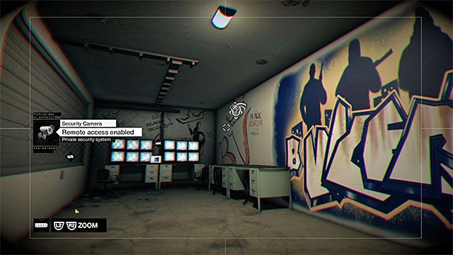 Przełączaj się na kolejne stacjonarne kamery, które zamontowano w okolicy - Misja 7 (Grandmas Bulldog) | Główne misje - Akt II | Solucja Watch Dogs - Watch Dogs 1 - poradnik do gry
