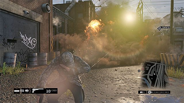 Eksplozja zniszczy ciężarówkę - Misja 9 (Uninvited) | Główne misje - Akt II | Solucja Watch Dogs - Watch Dogs 1 - poradnik do gry