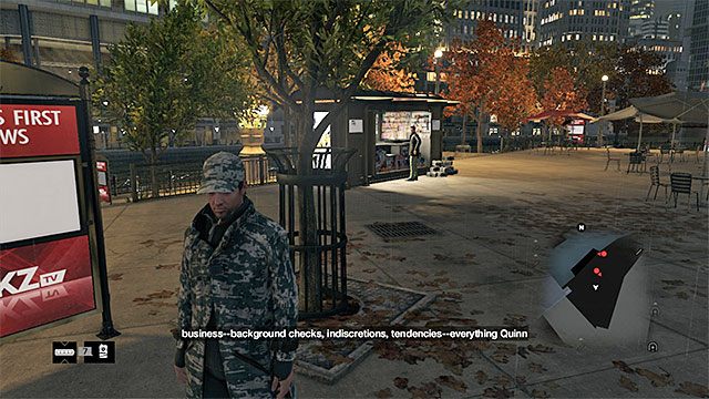 Obserwuj z bezpiecznej odległości poczynania osoby z walizką - Misja 10 (Breadcrumbs) | Główne misje - Akt II | Solucja Watch Dogs - Watch Dogs 1 - poradnik do gry
