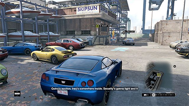 Miejsce rozpoczęcia misji - Misja 12 (A Risky Bid) | Główne misje - Akt II | Solucja Watch Dogs - Watch Dogs 1 - poradnik do gry