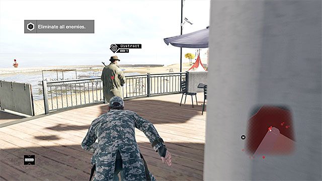 Co najmniej dwie osoby patrolują górny poziom budynku - Misja 13 (Role Model) | Główne misje - Akt II | Solucja Watch Dogs - Watch Dogs 1 - poradnik do gry