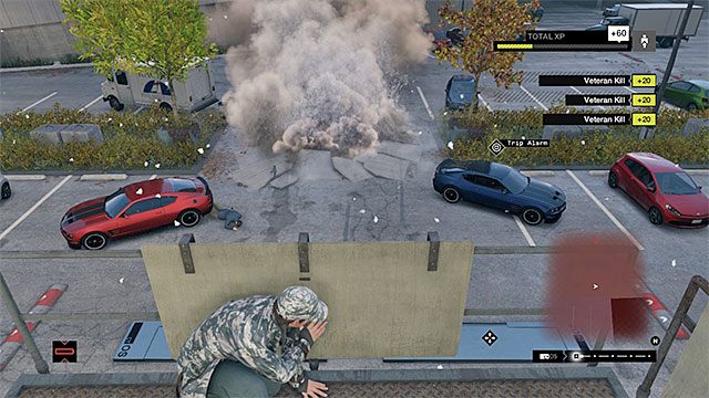 Nawet jeśli uda ci się zlikwidować wszystkich wrogów bez wszczynania alarmu to musisz niestety liczyć się z tym, że po zakończonych walkach pojawią się posiłki - Misja 13 (Role Model) | Główne misje - Akt II | Solucja Watch Dogs - Watch Dogs 1 - poradnik do gry