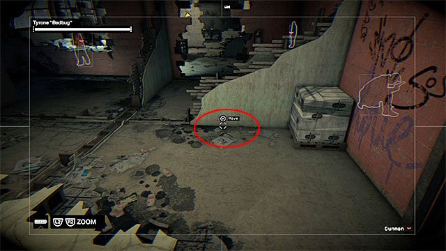 Sugerowane miejsce przemieszczenia Bedbuga - Misja 14 (Planting a Bug) | Główne misje - Akt II | Solucja Watch Dogs - Watch Dogs 1 - poradnik do gry