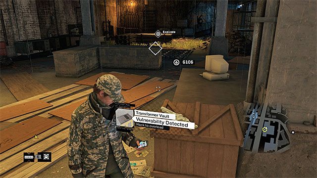 Nie śpiesz się z dotarciem do oznaczonego przez grę komputera, albowiem wykonanie tej czynności doprowadzi do rozpoczęcia nowej dużej bitwy - Misja 15 (Way Off the Grid) | Główne misje - Akt II | Solucja Watch Dogs - Watch Dogs 1 - poradnik do gry