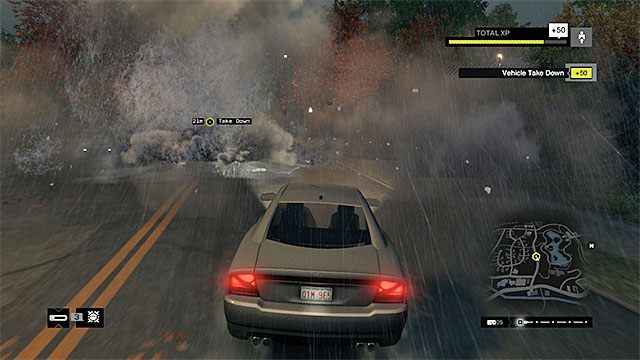 Niszcz wóz strażacki dzięki hakowaniu obiektów z otoczenia - Misja 15 (Way Off the Grid) | Główne misje - Akt II | Solucja Watch Dogs - Watch Dogs 1 - poradnik do gry