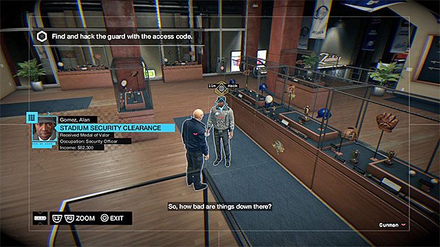 Osoba z kodem dostępu - Misja 1 (Bottom of the Eighth) | Główne misje - Akt I | Solucja Watch Dogs - Watch Dogs 1 - poradnik do gry