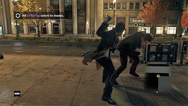 Musisz zastrzelić hakera lub pokonać go w walce wręcz - Odblokowanie misji 4 | Główne misje - Akt I | Solucja Watch Dogs - Watch Dogs 1 - poradnik do gry