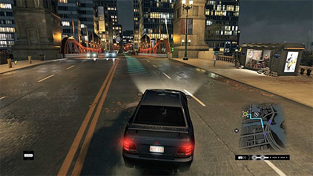 Przejechanie po moście pozwoli ci na powrócenie do dzielnicy The Loop - Misja 4 (Backseat Driver) | Główne misje - Akt I | Solucja Watch Dogs - Watch Dogs 1 - poradnik do gry