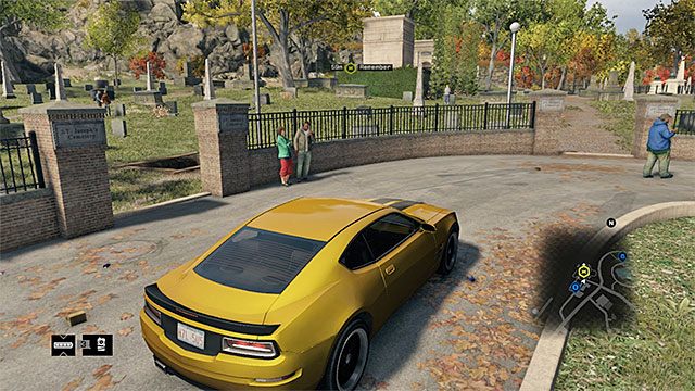 Cmentarz - Odblokowanie misji 7 | Główne misje - Akt I | Solucja Watch Dogs - Watch Dogs 1 - poradnik do gry