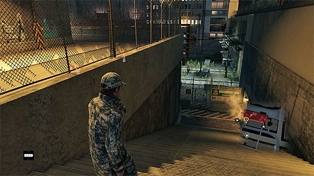 Główne wejścia na stację kolejową - Misja 7 (Not the Pizza Guy) | Główne misje - Akt I | Solucja Watch Dogs - Watch Dogs 1 - poradnik do gry