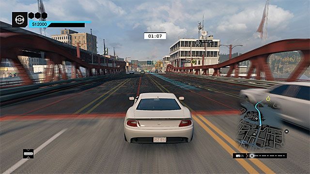 Unikaj kolizji i rozglądaj się za możliwymi skrótami - Rodzaje zleceń | Zlecenia macherów Watch Dogs - Watch Dogs 1 - poradnik do gry