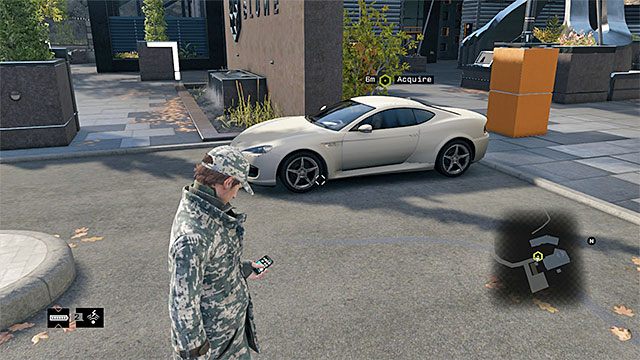 Pojazd, który musisz ukraść, stoi zaparkowany na terenie placówki Blume - Zlecenia - Pawnee | Zlecenia macherów Watch Dogs - Watch Dogs 1 - poradnik do gry