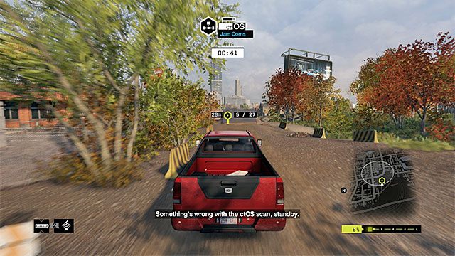 Uważaj w trakcie jazdy po bezdrożach oraz podczas korzystania ze skoczni - Zlecenia - Parker Square | Zlecenia macherów Watch Dogs - Watch Dogs 1 - poradnik do gry