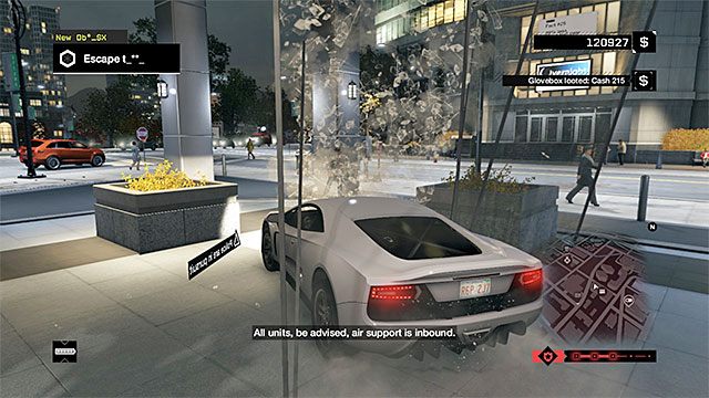 Przebij się przez jedną ze szklanych ścian salonu samochodowego - Zlecenia - Mad Mile | Zlecenia macherów Watch Dogs - Watch Dogs 1 - poradnik do gry