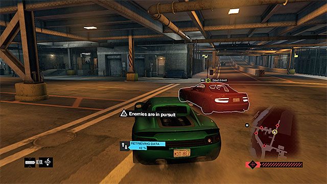 Tylko bezbłędna i szybka jazda pozwoli na ściągnięcie danych - Zlecenia - The Loop | Zlecenia macherów Watch Dogs - Watch Dogs 1 - poradnik do gry