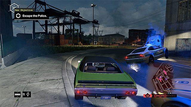 Postaraj się jak najszybciej wydostać z portu - Zlecenia - Brandon Docks | Zlecenia macherów Watch Dogs - Watch Dogs 1 - poradnik do gry