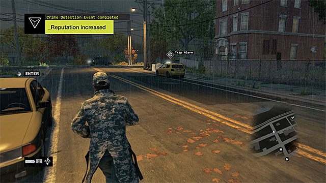Powstrzymywanie przestępców pozwala na zdobywanie doświadczenia i punktów reputacji - Sposoby odblokowywania i ogólne założenia | Wykryte przestępstwa - Watch Dogs 1 - poradnik do gry