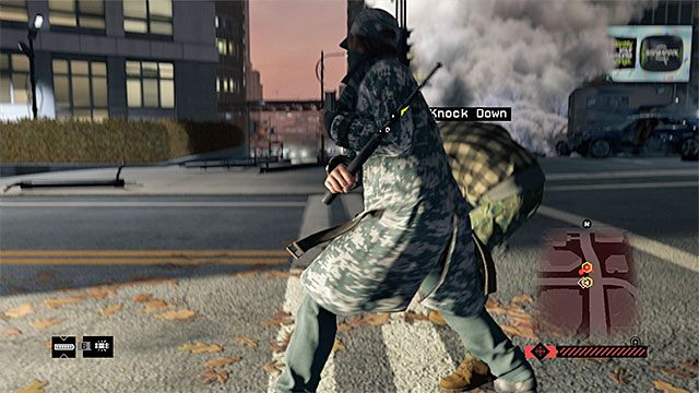 Możesz zostać zmuszony do obezwładnienia wybranych postaci z konwoju - Omówienie typowego ataku na konwój | Zlecenia konwojowe | Solucja Watch Dogs - Watch Dogs 1 - poradnik do gry