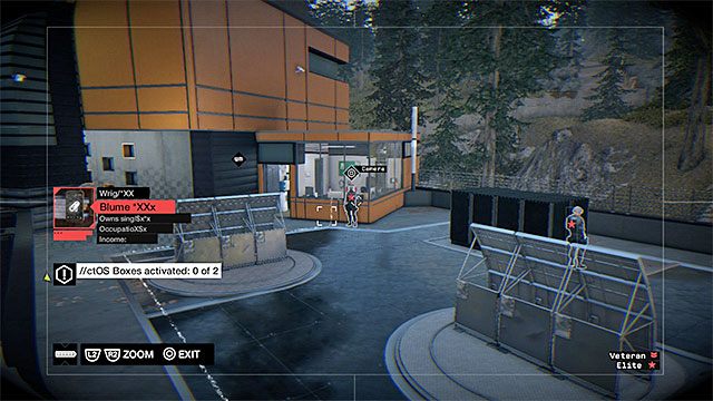 Pozostań za zasłoną i ponownie zacznij włamywać się do okolicznych kamer - Misja 4 (The Future Is In Blume) | Główne misje - Akt III | Solucja Watch Dogs - Watch Dogs 1 - poradnik do gry