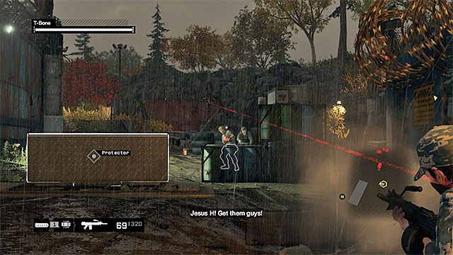 Warto w miarę szybko zlikwidować wrogiego snajpera - Misja 5 (For the Portfolio) | Główne misje - Akt III | Solucja Watch Dogs - Watch Dogs 1 - poradnik do gry