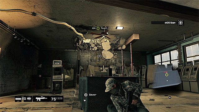 W trakcie eksploracji wieżowca postaraj się zbadać zwłoki zlikwidowanego niedawno szturmowca, bo miał on przy sobie doskonałą strzelbę ATSG-12 - Misja 6 (By Any Means Necessary) | Główne misje - Akt III | Solucja Watch Dogs - Watch Dogs 1 - poradnik do gry