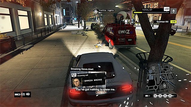 Zatrzymaj w dowolny sposób uciekającą furgonetkę - Misja 2 (In Plain Sight) | Główne misje - Akt IV | Solucja Watch Dogs - Watch Dogs 1 - poradnik do gry